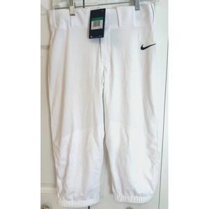 New Nike BSBL Baseball Pants White Boys Size XL AQ7976-100